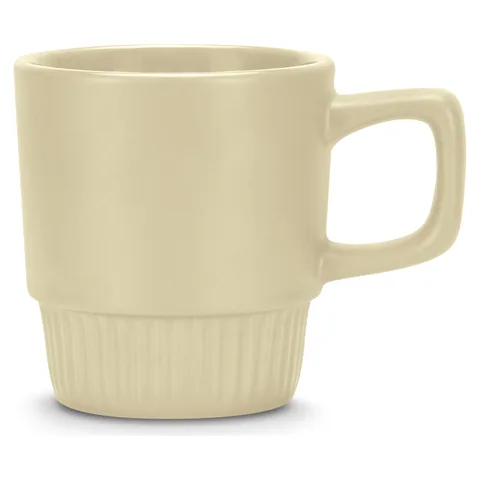 Barista Stackable Coffee Mug in white
