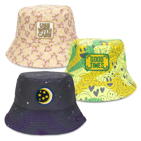 Sonny Custom Bucket Hat with Embroidery Patch