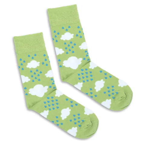 Pixel Knitted Business Socks