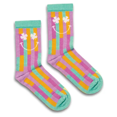 Pixel Knitted Bamboo Socks