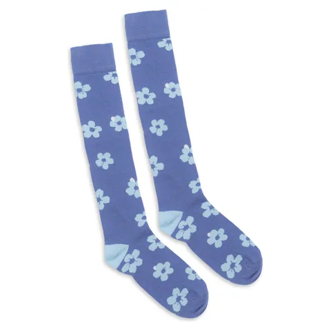 Pixel Knitted Knee-High Socks