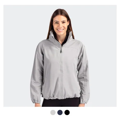 Cutter & Buck Charter Womens Full Zip Jacket