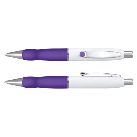 Turbo Pen - White Barrel purple