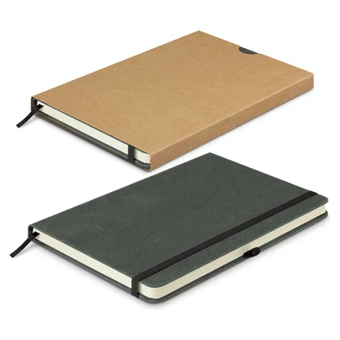 Phoenix Recycled Hard Cover Notebook black