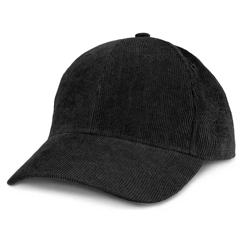Corduroy Cap black