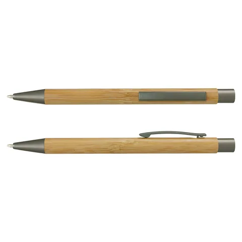 Lancer Bamboo Pen in gunmetal
