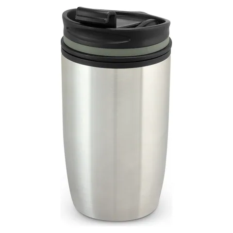 Vento Double Wall Cup in silver