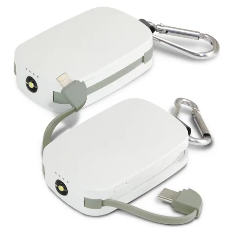 Lucent Power Bank in white