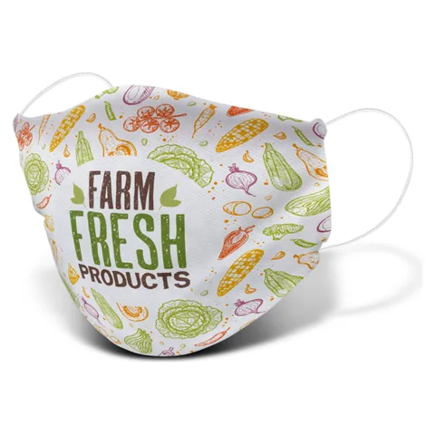 Reusable Face Mask Full Colour - Large