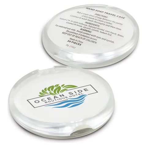 Hand Soap Travel Case - Round