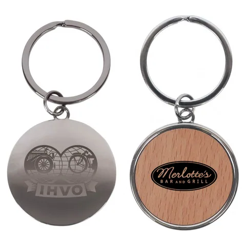 Axil Round Keychain