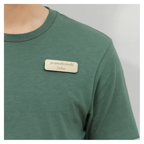 Complete Magnetic Wooden Badge
