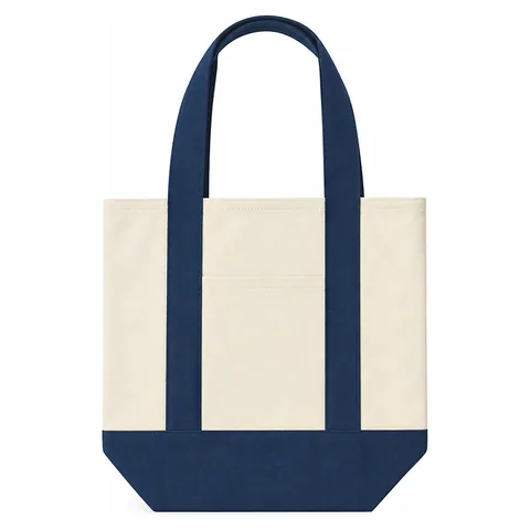 Chelsey Canvas Tote Navy