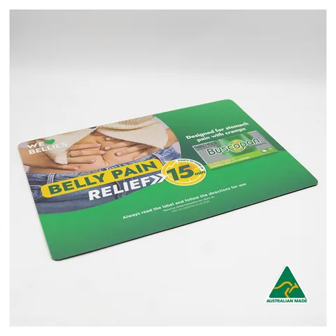 Deluxe Counter Mat 420mm (w) x 297mm (h) x 1mm Thick Natural Rubber