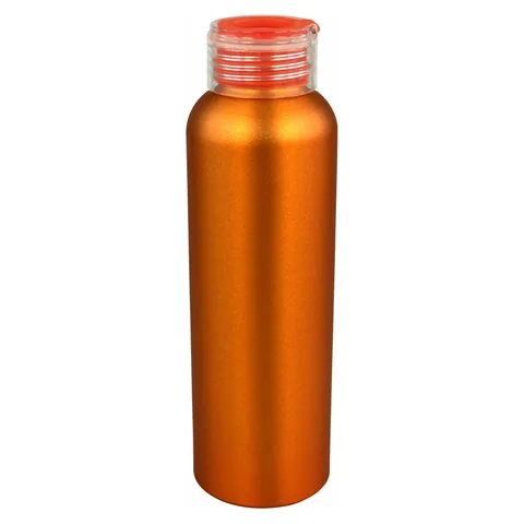 Aland 600ml Aluminum Water Bottle Orange