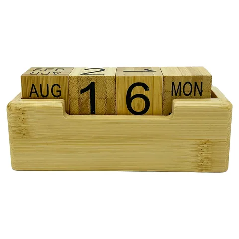 Bamboo Perpetual Calendar in Bd