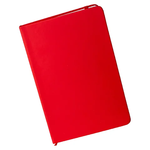 Space A5 Notebook Red