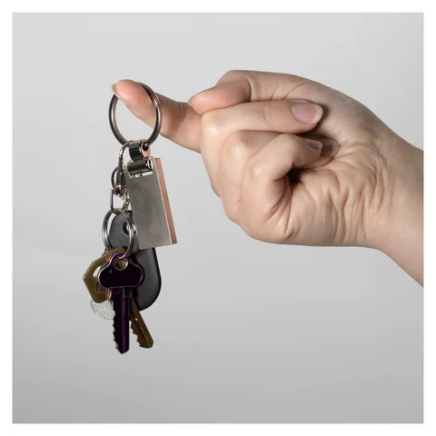 Euro Silver KeyChain