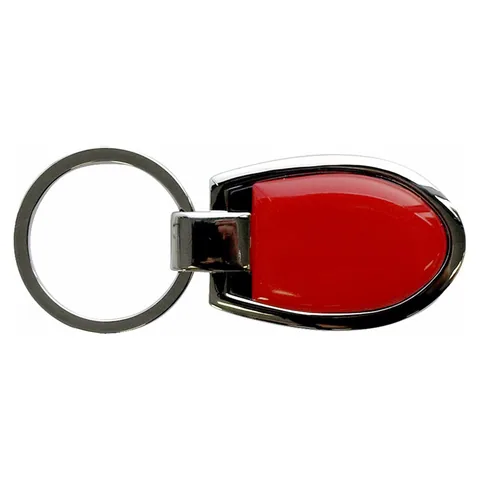 Le Mans Shield Keychain Red