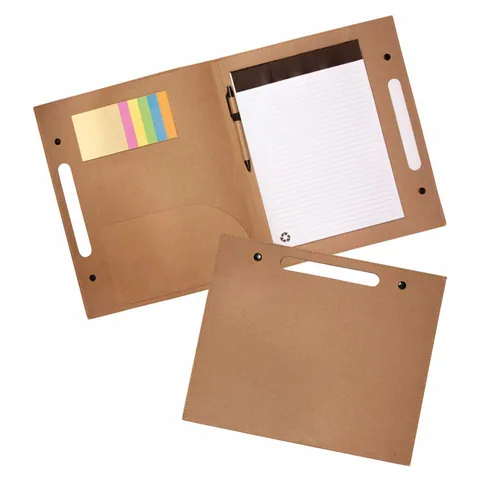 Enviro Folder with Pen in Notebook