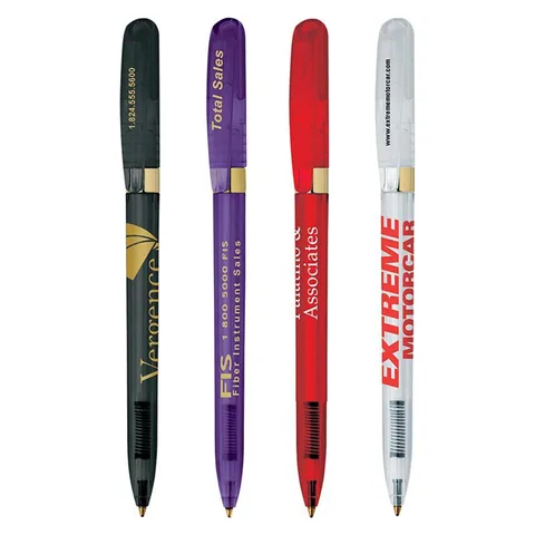 Pivo Clear Gold Pen