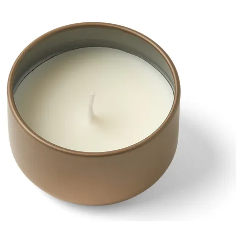Mini Tin Candle Gold