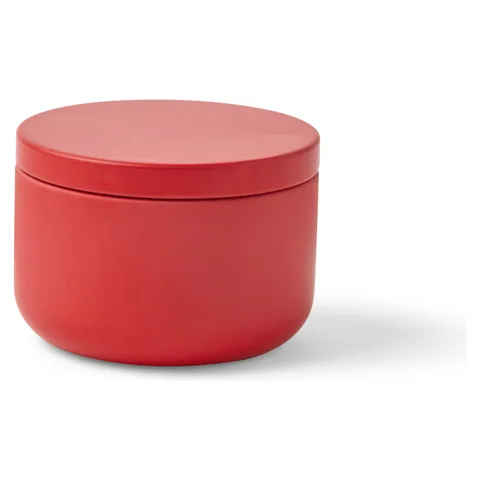 Mini Tin Candle Red closed