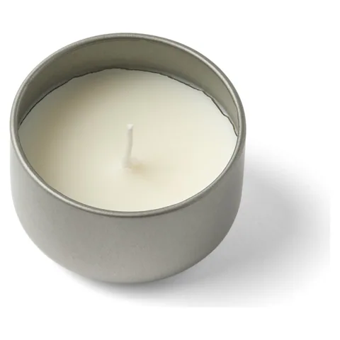 Mini Tin Candle Silver