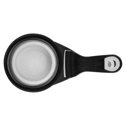 Collapsible Silicone Pet Food Scoop & Bag Clip in Dog