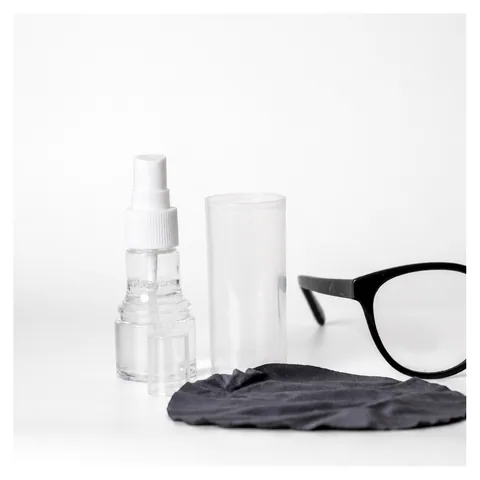 Eye Glass Cleaner Set with Cloth in Contents