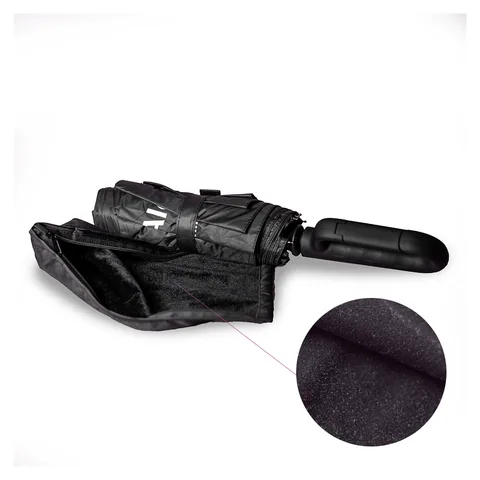 The Ombra Foldable Umbrella Closeup inside