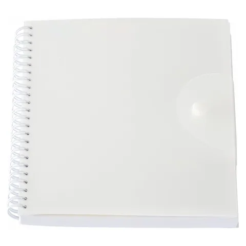 Frosty Notepad in Clear