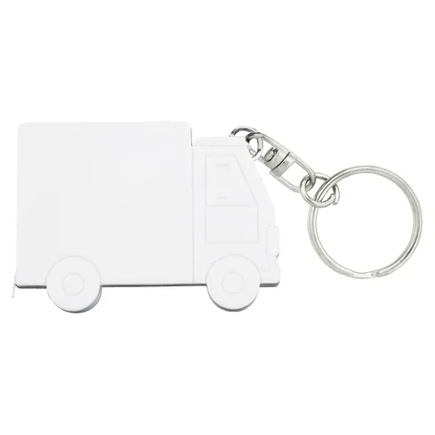 Truck Tape Measure in White