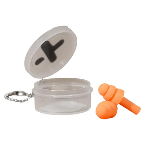Silicone Earplug Keychain