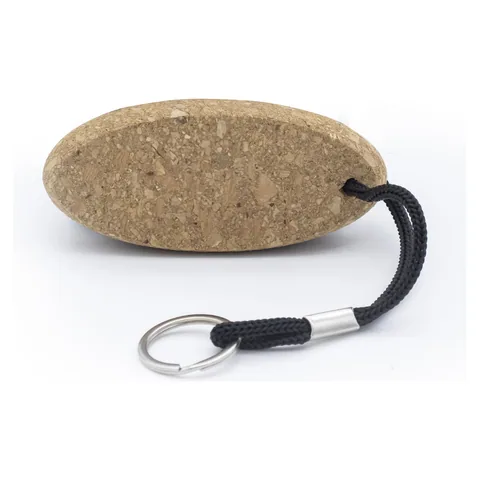 Cork Floating Keychain in Natural