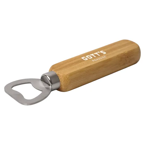 Bamboo Bottle Opener