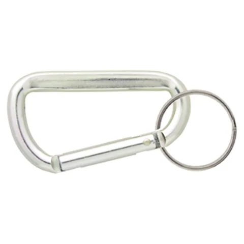 60mm Carabiner Silver