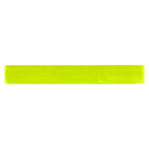 Reflective Slap Wristband Yellow