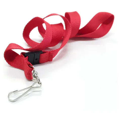 19mm Custom Lanyard Red