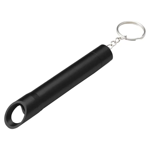 Pop Light Bottle Opener Keychain