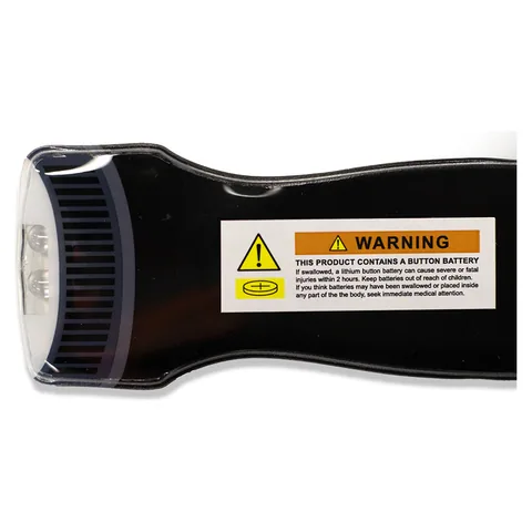 Madison Magnetic Flashlight Warning