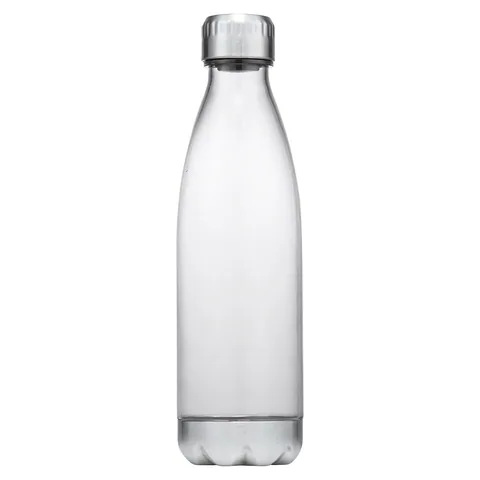 Quencher 700ml Plastic Water Bottle Clear