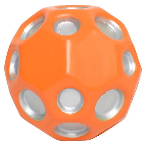 Crater High Bounce Ball Orange
