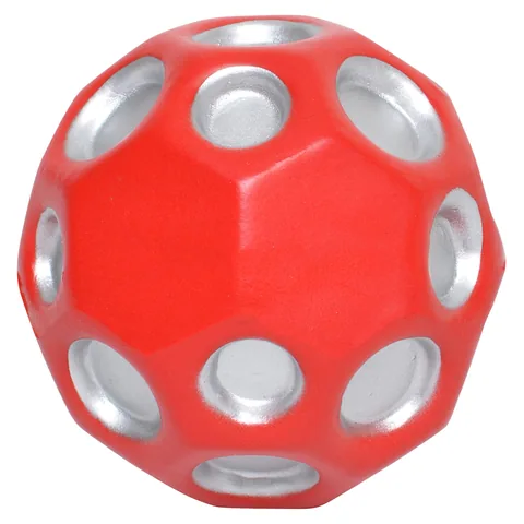 Crater High Bounce Ball Red