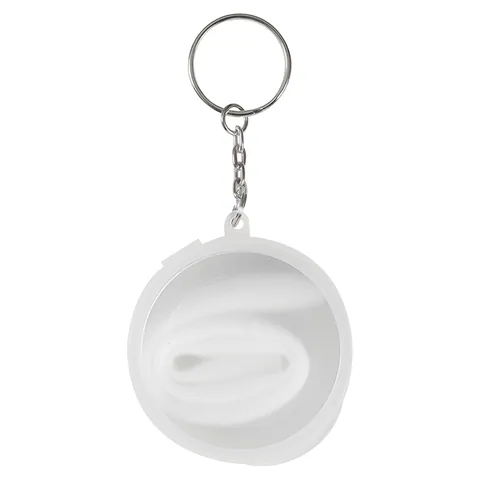 Reusable Silicone Straw White