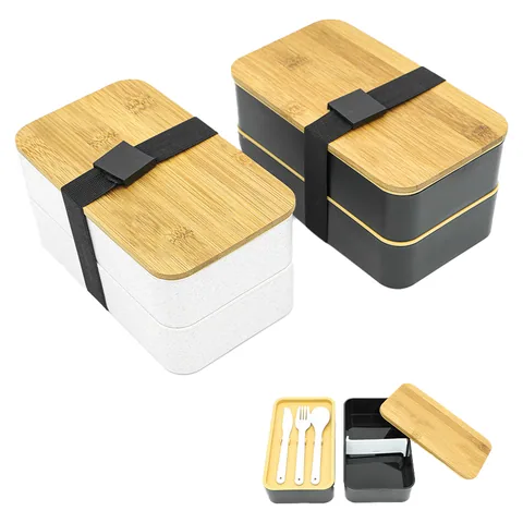Two Layer Lunch Box in Group