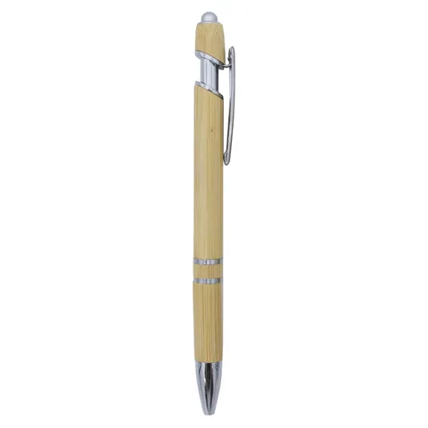Napoli Bamboo Pen Silver
