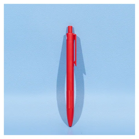R-ABS Eco Plastic Ball Pen Red