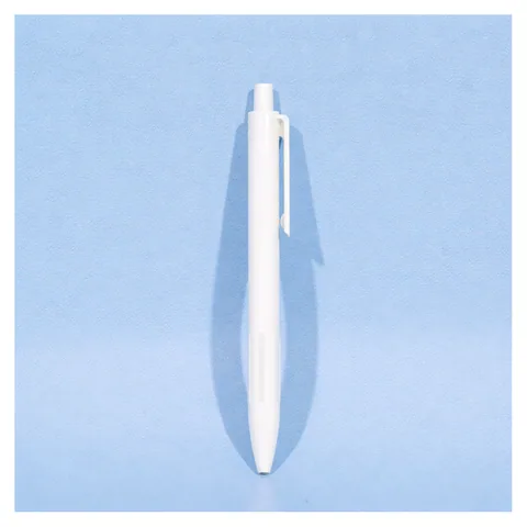 R-ABS Eco Plastic Ball Pen White