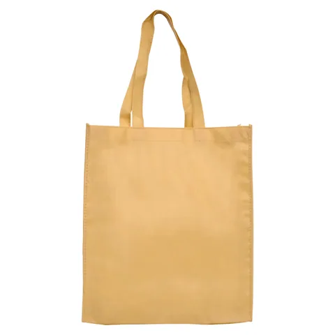 Large Shopping Tote Bag with Gusset Natural